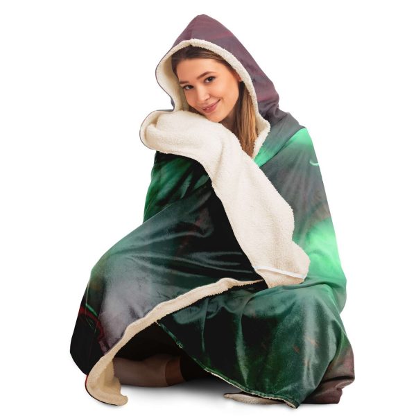 Evangelion Asuka Political 3D Hooded Blanket Official Evangelion Merch