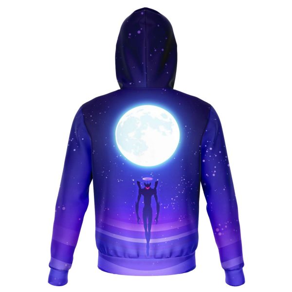 Evangelion Angel Moon Night 3D Hoodie Official Evangelion Merch