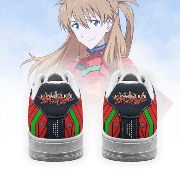Evangelion Asuka Langley Shikinami Air Force Sneakers Official Evangelion Merch