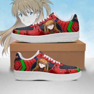 Evangelion Asuka Langley Shikinami Air Force Sneakers Official Evangelion Merch