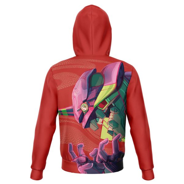 Evangelion Unit-01 3D Hoodie Official Evangelion Merch