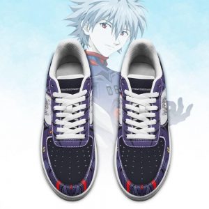 Evangelion Kaworu Nagisa Air Force Sneakers Official Evangelion Merch