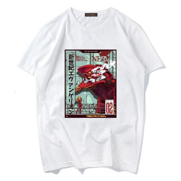 EVA Unit-02 T-shirt Style No.2 Official Evangelion Merch