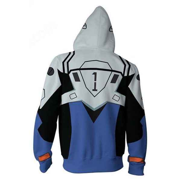 Evangelion Unit-01 Hoodie Jacket Official Evangelion Merch
