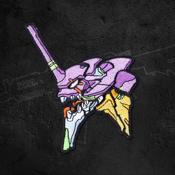 EVANGELION-01 Embroidery Patches Official Evangelion Merch