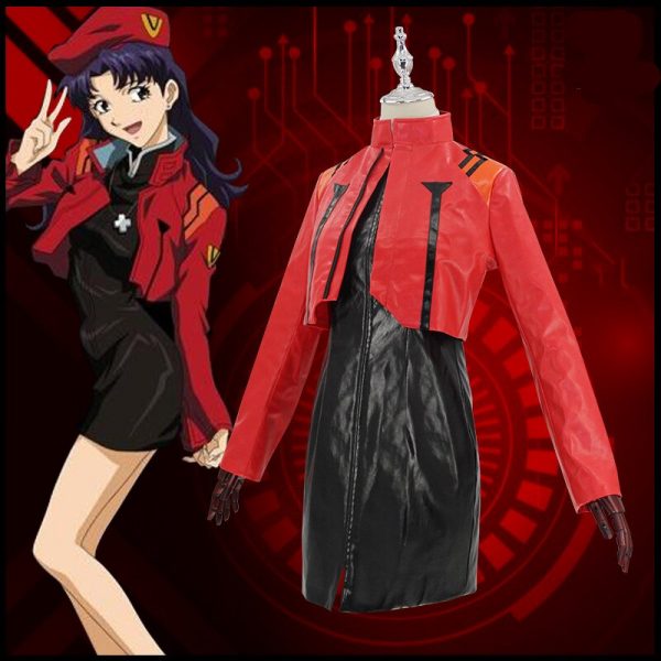 The Anime EVA cos Katsuragi Misato cosplay costume Theater version 2021 1 - Evangelion Merch
