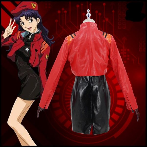 The Anime EVA cos Katsuragi Misato cosplay costume Theater version 2021 3 - Evangelion Merch