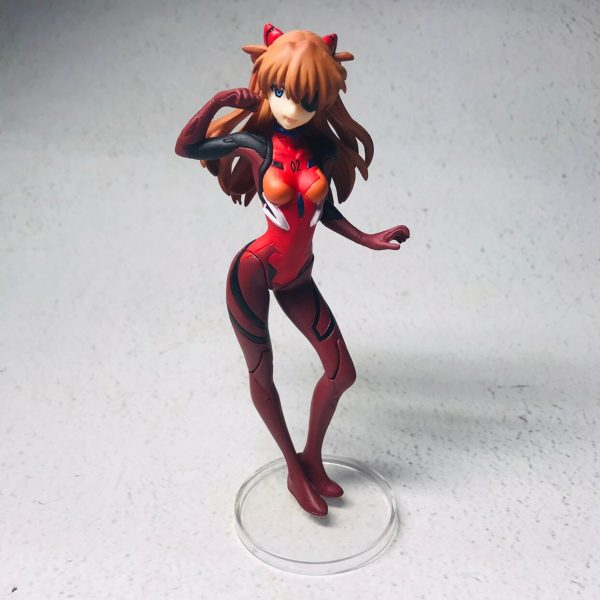 Bandai Genuine Capsule Toys NEON GENESIS EVANGELION Asuka Langley Soryu Ayanami Rei Action Figure Model Ornament 3 - Evangelion Merch