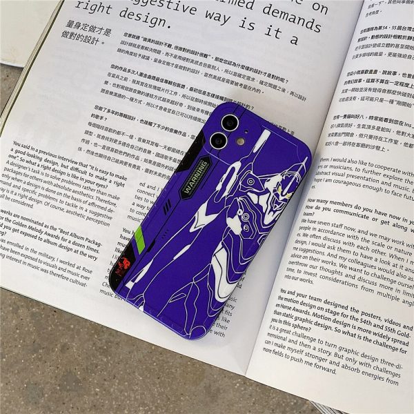 Luxury Japan Evangelion Phone Case For IPhone 13 12 11 Pro Max 7 8 Plus XR 1 - Evangelion Merch