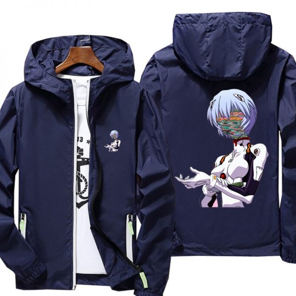 EVANGELION Jacket Waterproof Sun Protection Clothing Fishing Hunting Reflective Quick Dry Windbreaker With Pocket 2 - Evangelion Merch