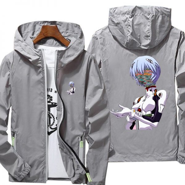EVANGELION Jacket Waterproof Sun Protection Clothing Fishing Hunting Reflective Quick Dry Windbreaker With Pocket 5 - Evangelion Merch
