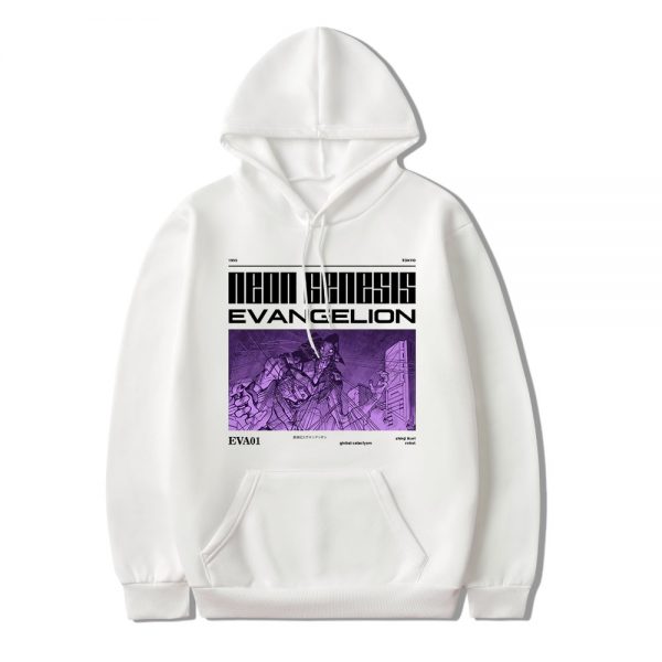 2021 Hot Sale Comfortable Funny Classic Anime Rei Ayanami Evangelion Print Hoody Comfortable Hoodie Casual Oversized 2 - Evangelion Merch