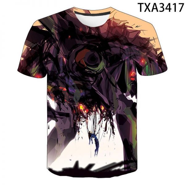 2021 Hot Sale Nerv Evangelion 3D Printed T shirt Unisex Fashion Popular Casual Harajuku Short Sleeve 5 - Evangelion Merch