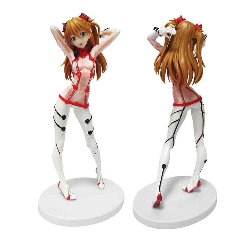 21cm EVA EVANGELION Asuka Anime Figures EVA Ayanami Rei Action Figures Ikari Shinji Figurine PVC Collection 5 - Evangelion Merch