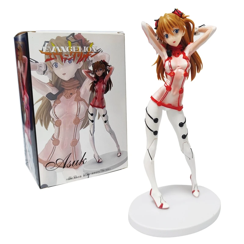 21cm EVA EVANGELION Asuka Anime Figures EVA Ayanami Rei Action Figures Ikari Shinji Figurine PVC Collection - Evangelion Merch